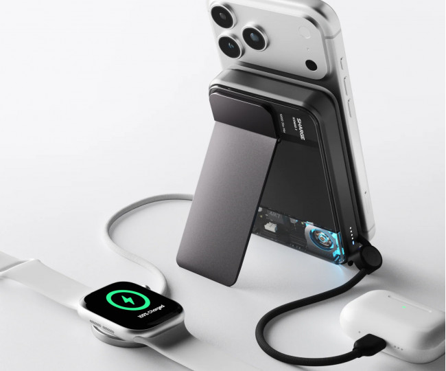 Компактний магнітний повербанк  Sharge ICEMAG 3